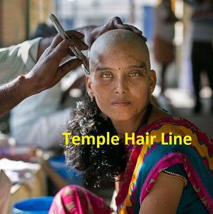 Millions travel to Hindu temples in southern India every year to get their hair shaved (tonsured)  it is known when it is done for religious reason. It's a tradition in india.
