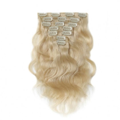 Blonde Clipin Extensions