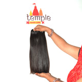 Blunt cut Straight 10" inches 1 Bundle