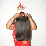 Blunt cut Straight 10" inches 1 Bundle