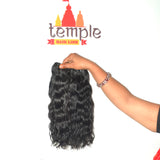 Blunt cut Wavy 18" inches 1 Bundle