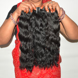 Blunt cut Wavy 18" inches 1 Bundle