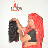 Blunt cut Wavy 18" inches 1 Bundle
