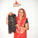 Blunt cut Wavy 18" inches 1 Bundle