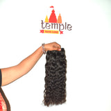 Blunt cut Curly 18" inches 1 Bundle