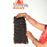 Blunt cut Curly 18" inches 1 Bundle