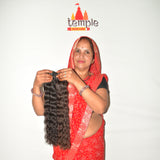 Blunt cut Curly 18" inches 1 Bundle